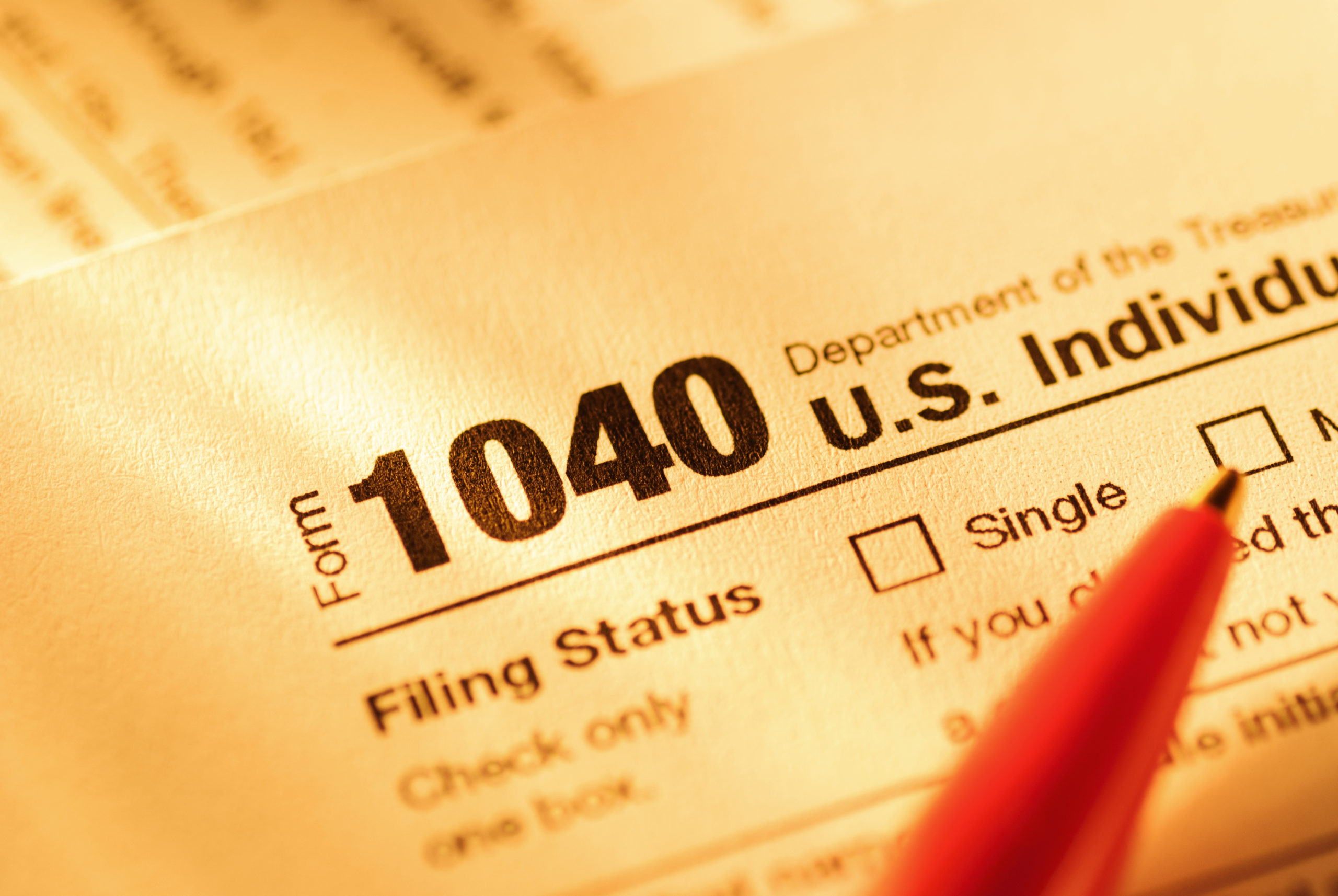 Form 1040 for US tax preparation